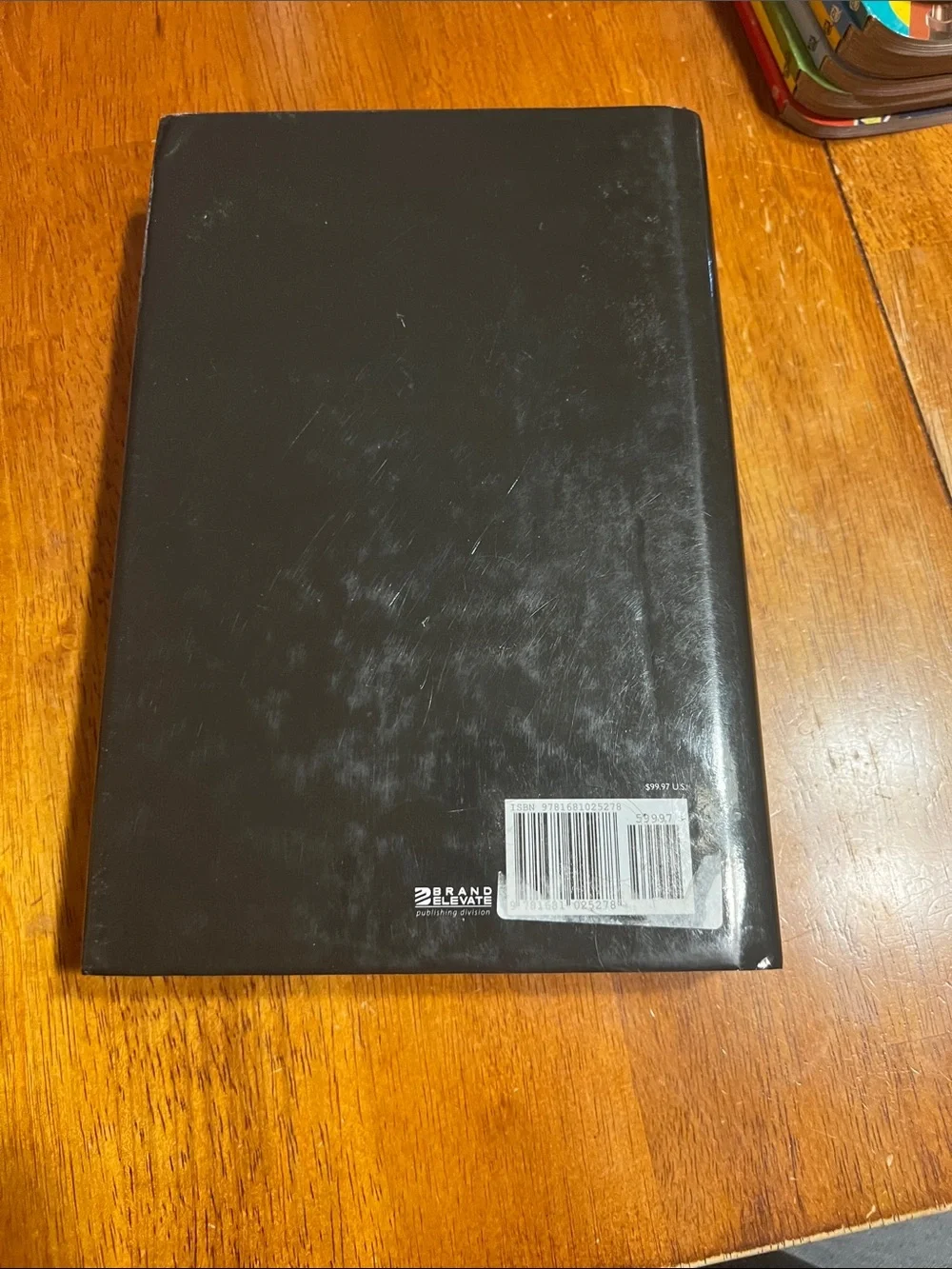 WarriorBook by - Black Hardcover Home Art